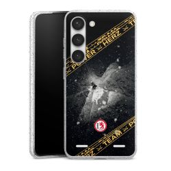 Carry Case Hülle Transparent/glitter ohne Band