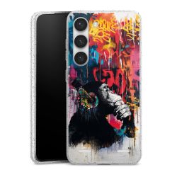 Carry Case Hülle Transparent/glitter ohne Band