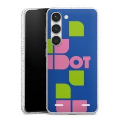 Carry Case Hülle Transparent/glitter ohne Band