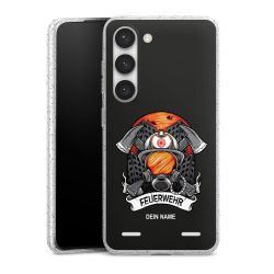 Carry Case Hülle Transparent/glitter ohne Band