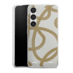 Carry Case Hülle Transparent/glitter ohne Band