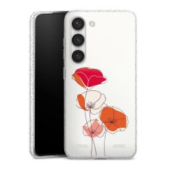 Carry Case Hülle Transparent/glitter ohne Band