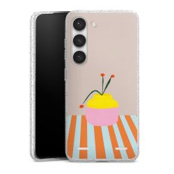 Carry Case Hülle Transparent/glitter ohne Band