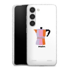 Carry Case Hülle Transparent/glitter ohne Band