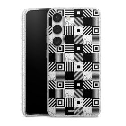 Carry Case Hülle Transparent/glitter ohne Band