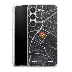 Carry Case Hülle Transparent/glitter ohne Band