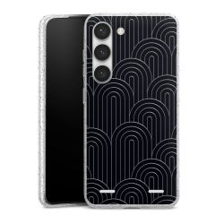 Carry Case Hülle Transparent/glitter ohne Band