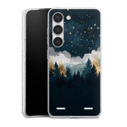 Carry Case Hülle Transparent/glitter ohne Band