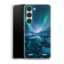 Carry Case Hülle Transparent/glitter ohne Band