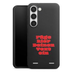 Premium Carry Case Hülle Mattschwarz ohne Band