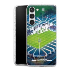 Carry Case Hülle Transparent/glitter ohne Band