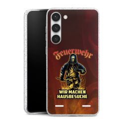 Carry Case Hülle Transparent/glitter ohne Band