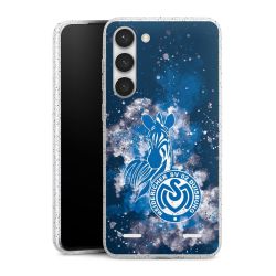 Carry Case Hülle Transparent/glitter ohne Band