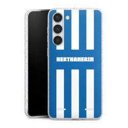 Carry Case Hülle Transparent/glitter ohne Band