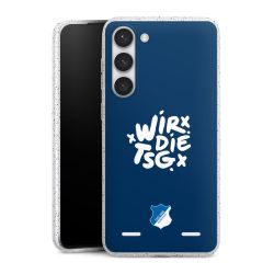 Carry Case Hülle Transparent/glitter ohne Band