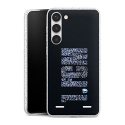 Carry Case Hülle Transparent/glitter ohne Band