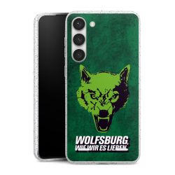 Carry Case Hülle Transparent/glitter ohne Band