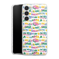 Carry Case Hülle Transparent/glitter ohne Band