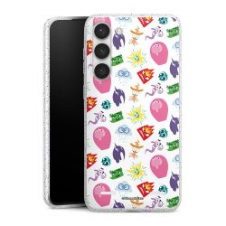 Carry Case Hülle Transparent/glitter ohne Band