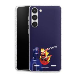 Carry Case Hülle Transparent/glitter ohne Band