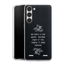 Carry Case Hülle Transparent/glitter ohne Band