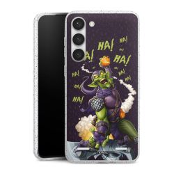 Carry Case Hülle Transparent/glitter ohne Band