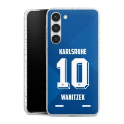 Carry Case Hülle Transparent/glitter ohne Band