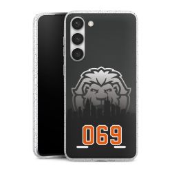 Carry Case Hülle Transparent/glitter ohne Band