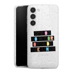 Carry Case Hülle Transparent/glitter ohne Band