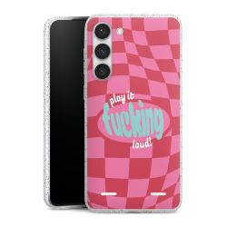 Carry Case Hülle Transparent/glitter ohne Band