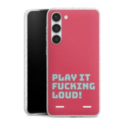 Carry Case Hülle Transparent/glitter ohne Band