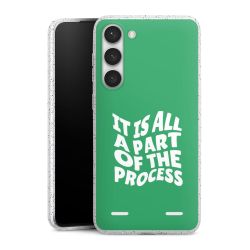 Carry Case Hülle Transparent/glitter ohne Band