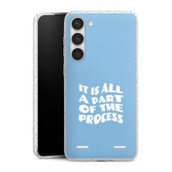 Carry Case Hülle Transparent/glitter ohne Band