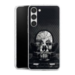 Carry Case Hülle Transparent/glitter ohne Band