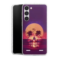 Carry Case Hülle Transparent/glitter ohne Band