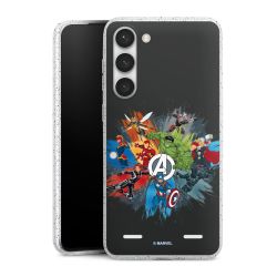 Carry Case Hülle Transparent/glitter ohne Band