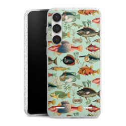 Carry Case Hülle Transparent/glitter ohne Band