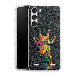 Carry Case Hülle Transparent/glitter ohne Band