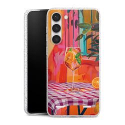 Carry Case Hülle Transparent/glitter ohne Band