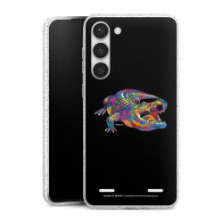 Carry Case Hülle Transparent/glitter ohne Band