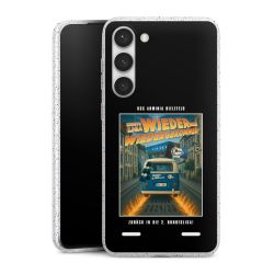 Carry Case Hülle Transparent/glitter ohne Band