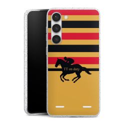 Carry Case Hülle Transparent/glitter ohne Band