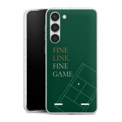 Carry Case Hülle Transparent/glitter ohne Band