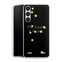 Carry Case Hülle Transparent/glitter ohne Band