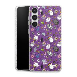 Carry Case Hülle Transparent/glitter ohne Band