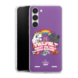 Carry Case Hülle Transparent/glitter ohne Band