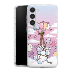 Carry Case Hülle Transparent/glitter ohne Band