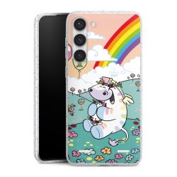 Carry Case Hülle Transparent/glitter ohne Band