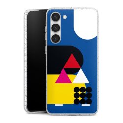 Carry Case Hülle Transparent/glitter ohne Band