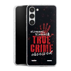 Carry Case Hülle Transparent/glitter ohne Band